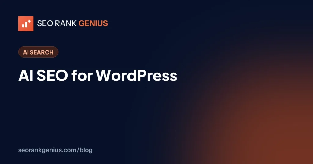 AI SEO for WordPress