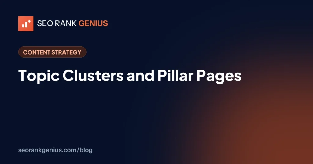 Topic Clusters and Pillar Pages